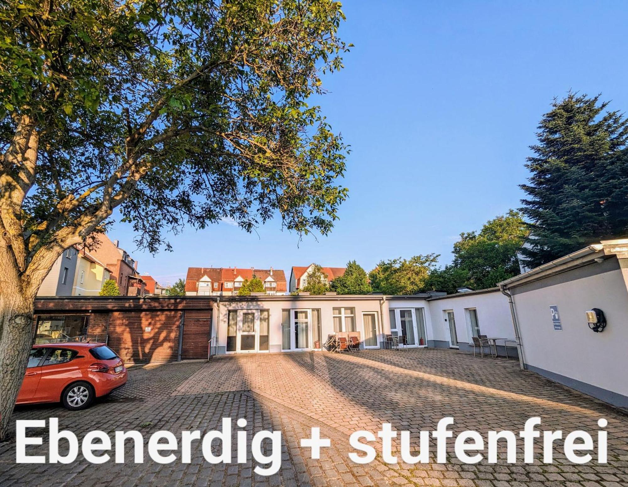 Fewo Urban Gotha - Apartment Orangerie - Am Schlosspark- Parken An Der Der Tuer- Barrierefrei, 900 Meter Zum Bahnhof - Wallbox Dış mekan fotoğraf