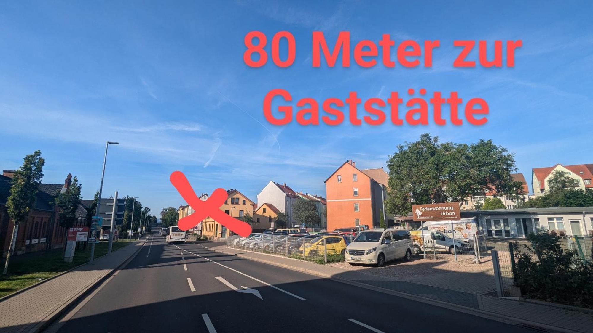 Fewo Urban Gotha - Apartment Orangerie - Am Schlosspark- Parken An Der Der Tuer- Barrierefrei, 900 Meter Zum Bahnhof - Wallbox Dış mekan fotoğraf